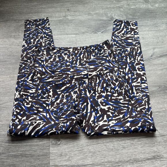 Move Theology Pants - Move Theology Graphic Print Women’s‎ Leggings Scoop Pockets MC2114MI NOWT small